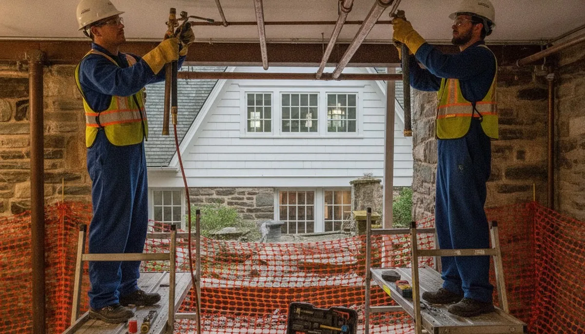 Plumbing repair service in Wellesley, MA for residential and commercial plumbing issues