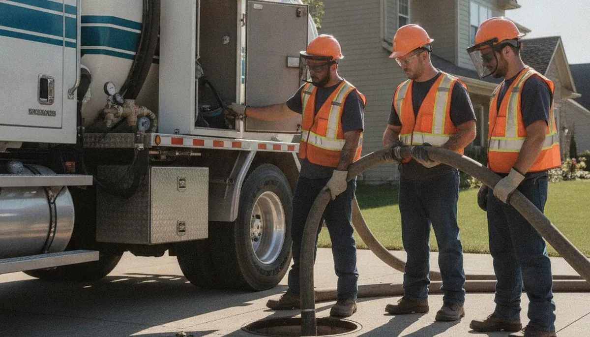 Septic pumping service for Wellesley, MA homes by On Call Plumbers